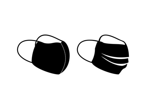 Masker protection icon vector isolated