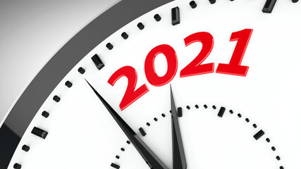 Clock dial 2021 #3