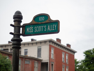 Miss Scott's Alley.