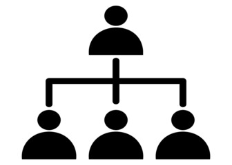 teamwork icon line business concept