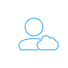 User Cloud Client Account Icon
