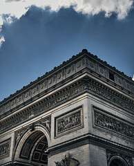 Obraz premium Arch of Triumph, Paris, France