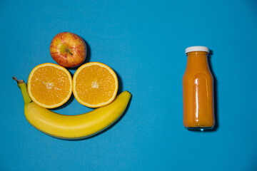 Piramida zdrowia, Smoothie, sok jabłko pomarańcz banan