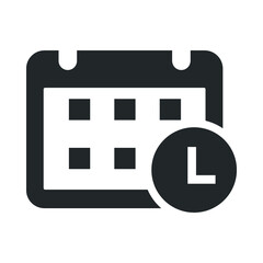 Appointment plan icon, Calendar, schedule, upcoming event, Time management