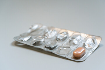different medicine drugs  pills  tablets. pharmaceutical medicine pills