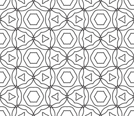 Fantasy seamless pattern with decorative mandala. Abstract round doodle floral background. Floral geometric infinity background. Wrapping paper, textiles, fabric. Vector illustration.