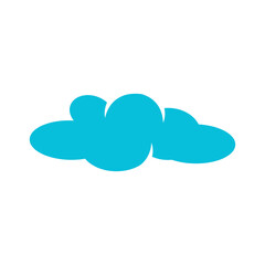 Cloud template vector