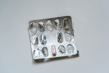 different medicine drugs  pills  tablets. pharmaceutical medicine pills