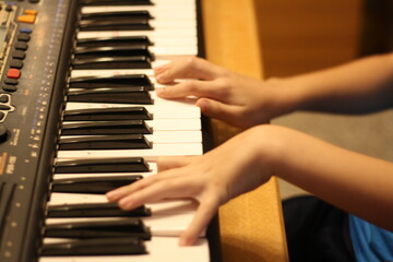 Fototapeta premium keyboard spielen