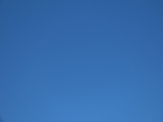 Beautiful background of blue sky close-up.