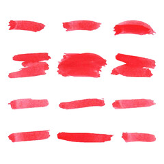 watercolor brush texture. brush stroke design vector