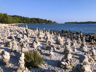 Golden Cape Forest Park Zlatni rt, Rovinj (Rovigno) - Istria, Croatia / Park šuma Zlatni rt (Punta...