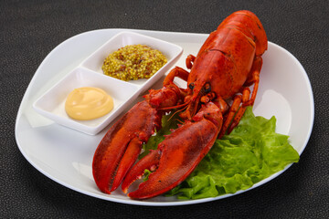 Luxury Lobster with sauce