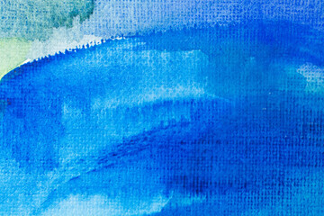 blue watercolors on paper texture