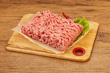 Minced meat - pork and beef