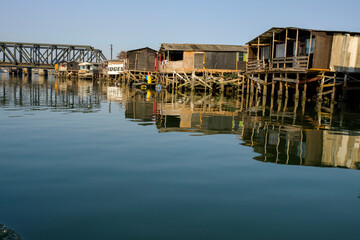 houses on the water