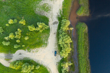 aerial photography nature