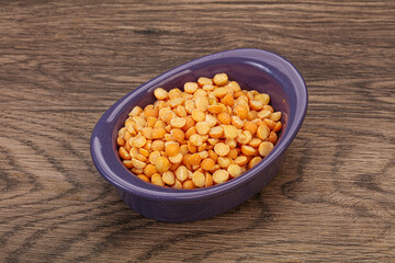 Dry peas for cooking