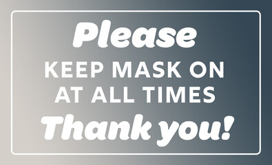 COVID - 19 Reopening and open signs, safe, with masks