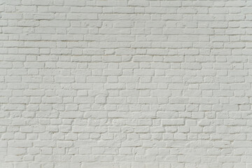 Loft-style wall. White brick vintage