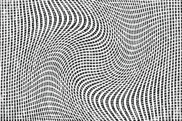 Grunge surface texture with dots, grit, and noise swirled in different places. Abstract monochrome background. Vector illustration. Overlay template.