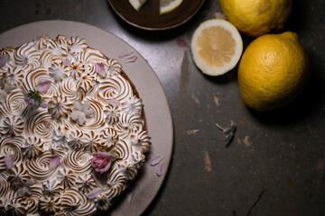 lemon pie - cake