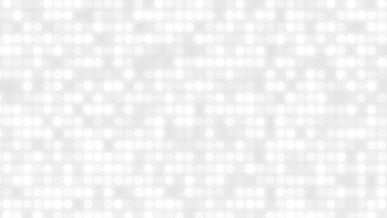 Dot white gray pattern gradient texture background. Abstract  technology big data digital background. 3d rendering.