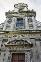 Saint Vincent de Paul church (former church Holy Louis of Jesuits, built by Jesuits in mid-1600s). Blois, Loir-et-Cher departement in Loire Valley, France.