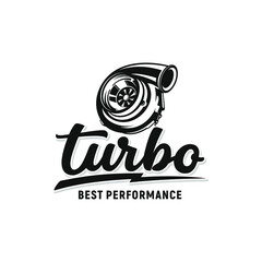 Turbo performance auto logo design inspiration - obrazy, fototapety, plakaty