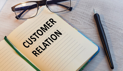 Conceptual image, business accessories, notepad on the desktop. Finance or business concept