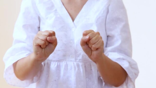 Brain Development: learning and practising asynchronous Finger and Hand Exercises. Ok and thumbs up gestures