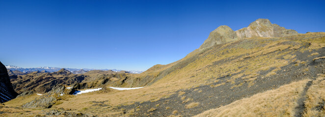 Tuc de Maubèrme, 2880 meters, Aran , Lleida, Pyrenean mountain range,  Catalonia , Spain, europe
