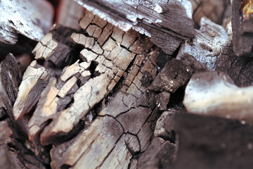 COal on fire.
