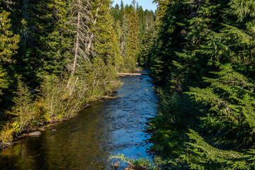 North Fork Granite Creek Near Nordman, Idaho.