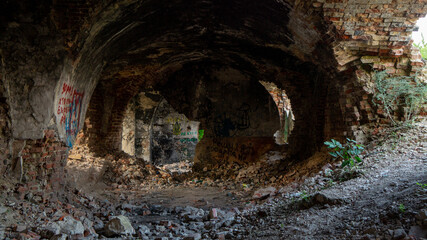 Obraz premium old abandoned factory