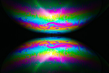 Soap bubble abstract background