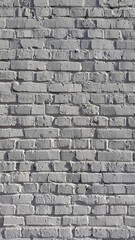 Gray brick wall. Sand-lime brick wall