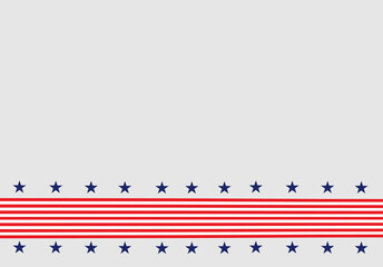 Fototapeta premium Stars and Stripes of The United States! The greatest country!
