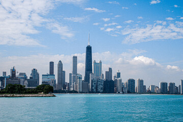 Fototapeta na wymiar Chicago from the Lake Series