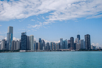 Fototapeta na wymiar Chicago from the Lake Series