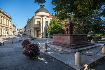 Fountain of four lions, Sremski Karlovci, Serbia