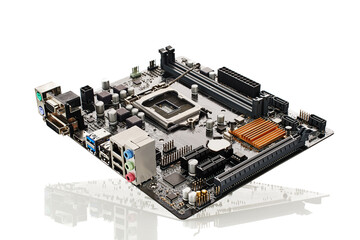 The motherboard is one of the main parts of a computer