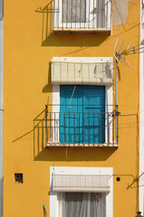 Obraz premium Casas de colores en Villajoyosa, España