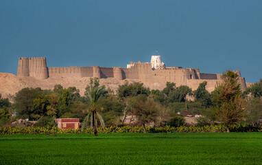 The Kot Diji Fort, formally known as Fort Ahmadabad, is an 18th-century Talpur-era fort located in the town of Kot Diji in Khairpur District, Pakistan, about 25 miles east of the Indus River  © Tariq