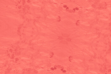 Living Coral Batik Shibori Texture. Abstract 