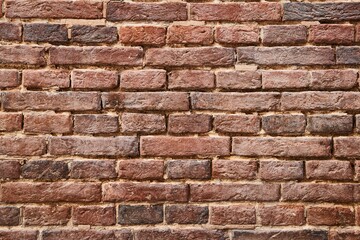 Old brick wall house texture rough surface