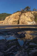 Hug point nature area in Oregon
