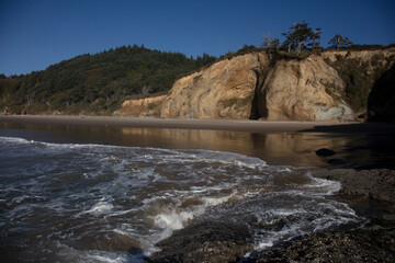 Hug point nature area in Oregon