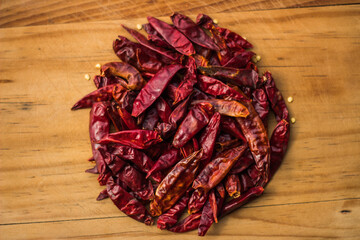 Dried chili peppers
