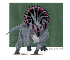 Triceratops © Timothy J. Bradley
